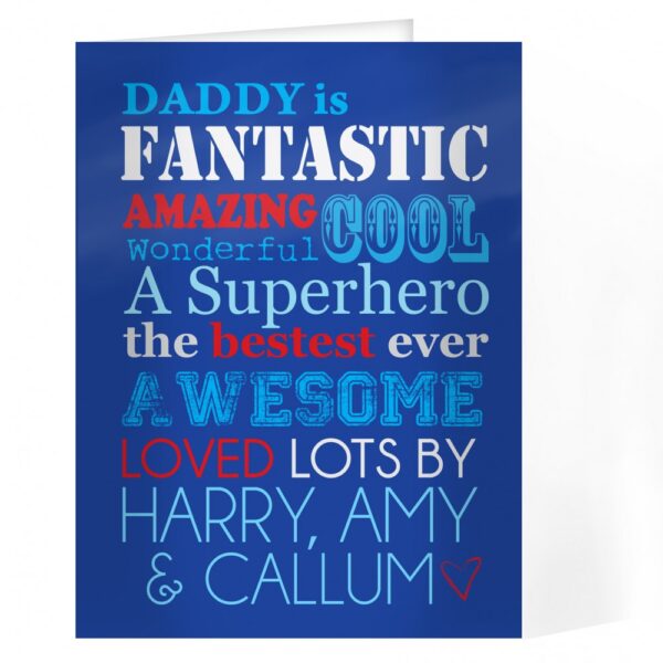 Personalised He Is...Card - Image 3