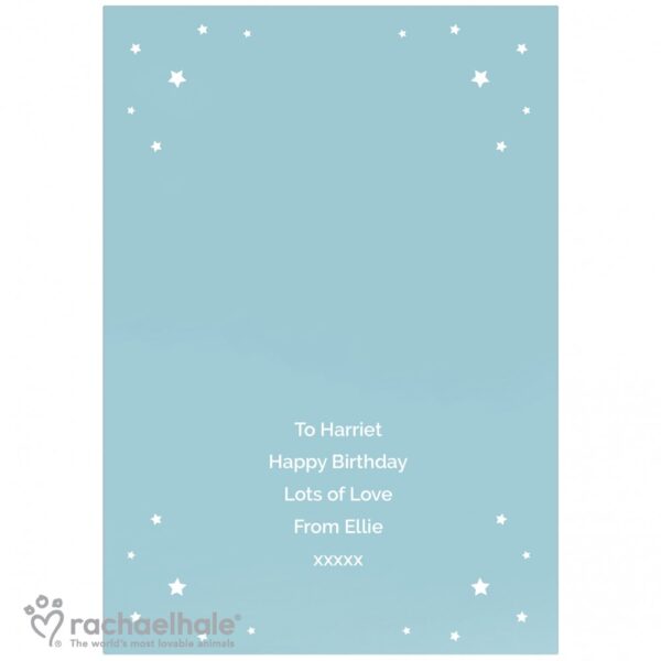 Personalised Rachael Hale Purr-fect Birthday Card - Image 3