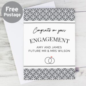 Personalised Couple Congratulations Card