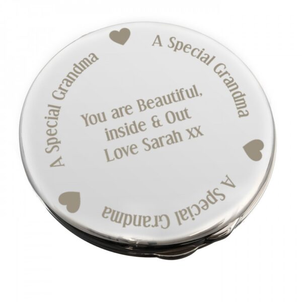 Personalised Grandma Compact Mirror - Image 2