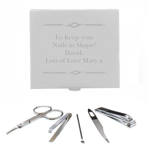Personalised Any Message Manicure Set - Image 5