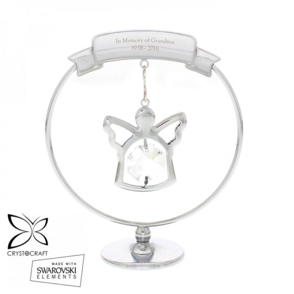 Personalised Crystocraft Angel Ornament - Image 10