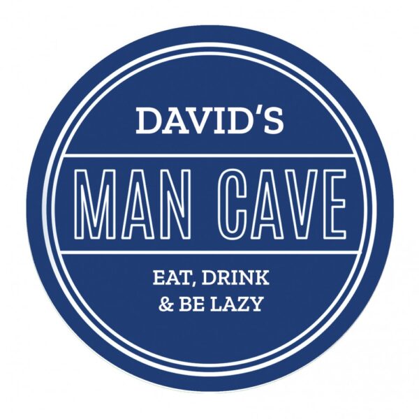 Personalised Man Cave Heritage Plaque - Image 2