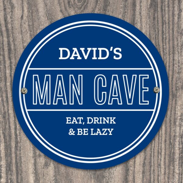 Personalised Man Cave Heritage Plaque - Image 5