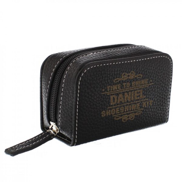 Personalised Time to Shine Shoeshine Kit - Image 4