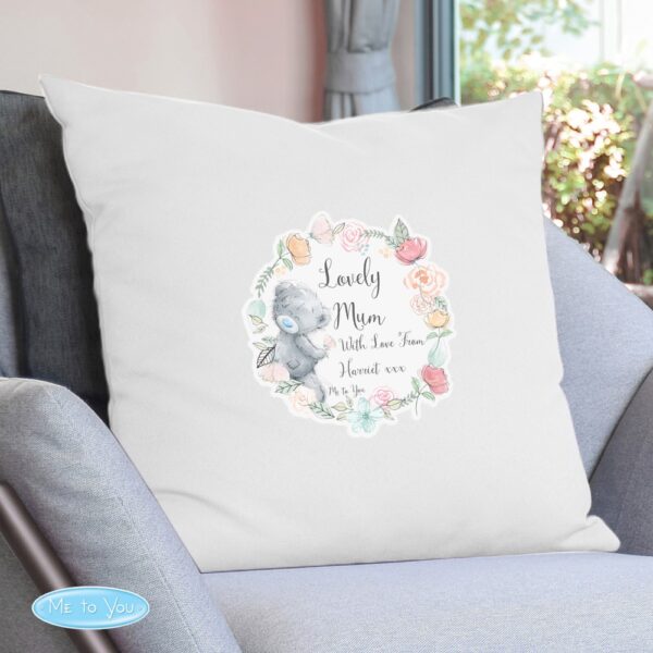 Personalised Me to You Floral Cream Cushion Cover - Image 6