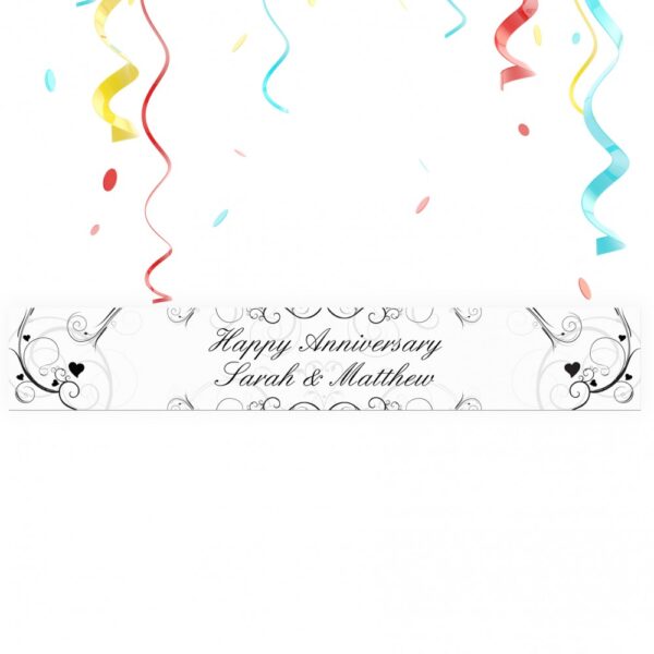 Personalised Ornate Swirl Banner - Image 4