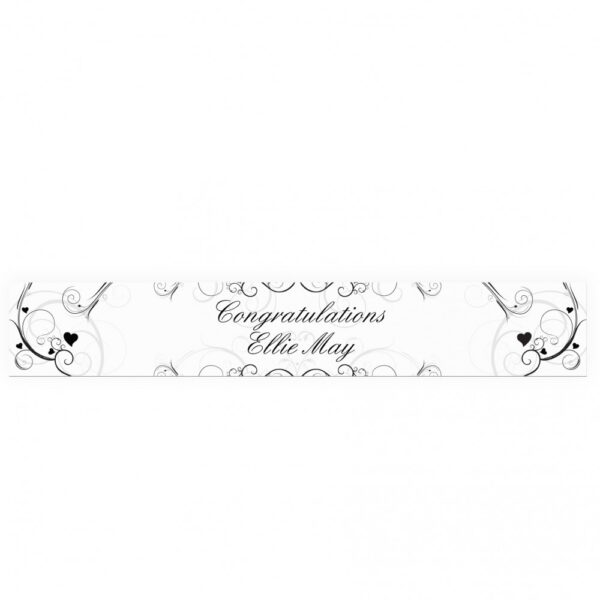 Personalised Ornate Swirl Banner - Image 5