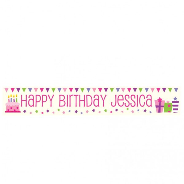 Personalised Female Presents Banner - Image 2