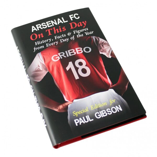 Personalised Arsenal On This Day Book - Image 3