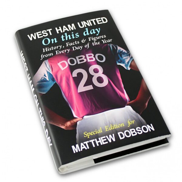 Personalised West Ham On This Day Book - Image 3