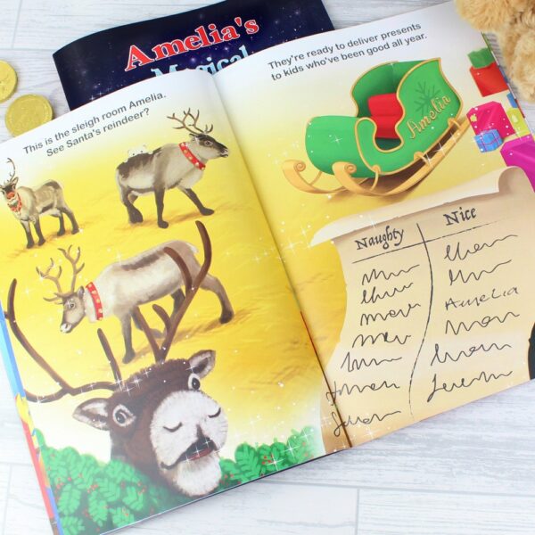 Personalised Magical Christmas Adventure Story Book - Image 8
