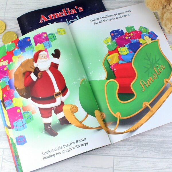 Personalised Magical Christmas Adventure Story Book - Image 9