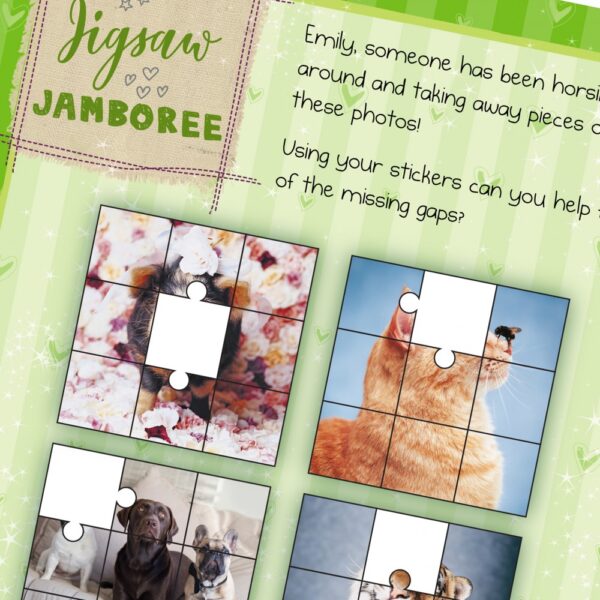 Personalised Rachael Hale Adorable Animals Activity Book With Stickers - Image 10