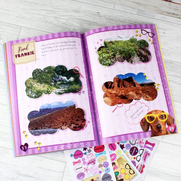 Personalised Rachael Hale Adorable Animals Activity Book With Stickers - Image 7