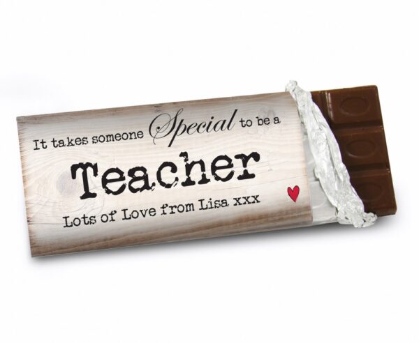 Personalised Someone Special Milk Chocolate Bar - Image 4