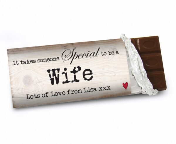 Personalised Someone Special Milk Chocolate Bar - Image 7