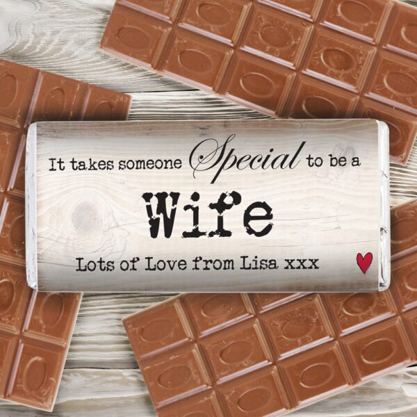 Personalised Someone Special Milk Chocolate Bar - Image 9