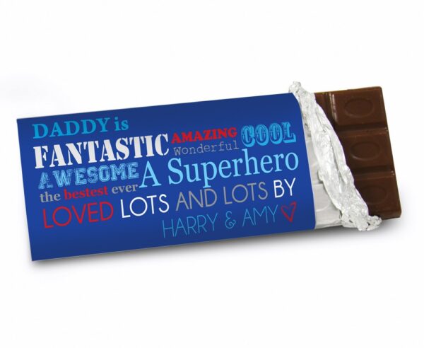 Personalised He Is Milk Chocolate Bar - Image 3