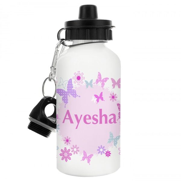 Personalised Butterfly Drinks Bottle - Image 2