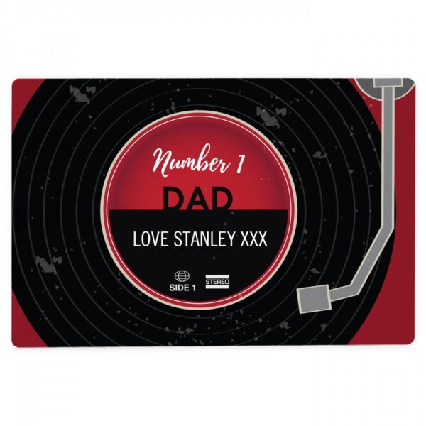 Personalised Vintage Record Metal Sign - Image 2