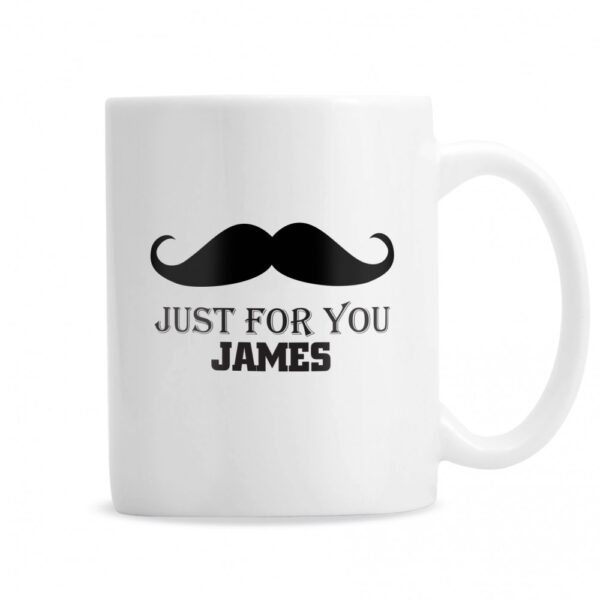 Personalised Moustache Mug - Image 4