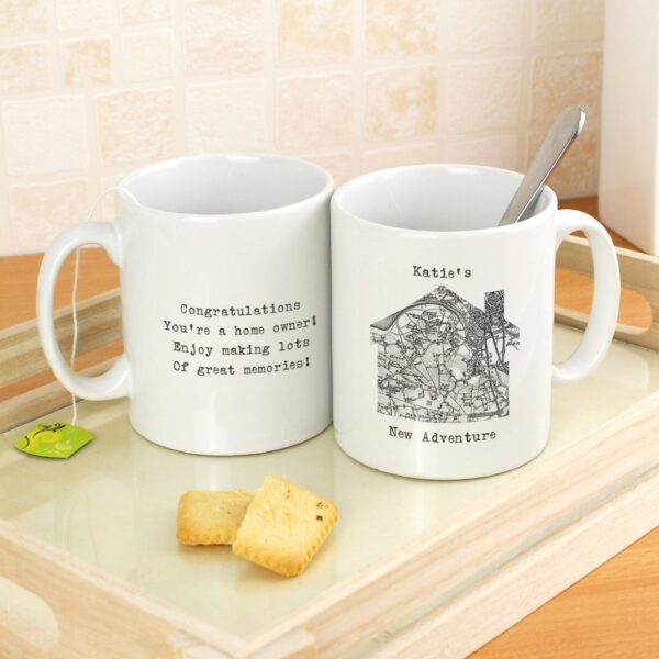 Personalised 1805 - 1874 Old Series Map Home Mug - Image 6
