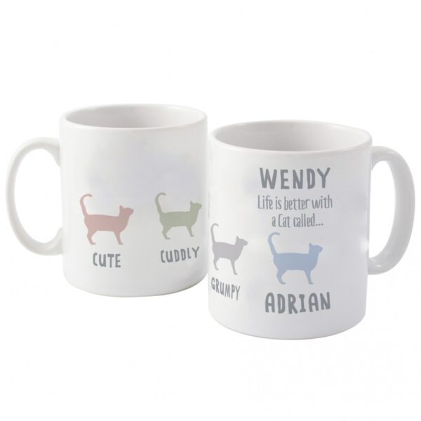 Personalised Cat Qualities Mug - Image 2
