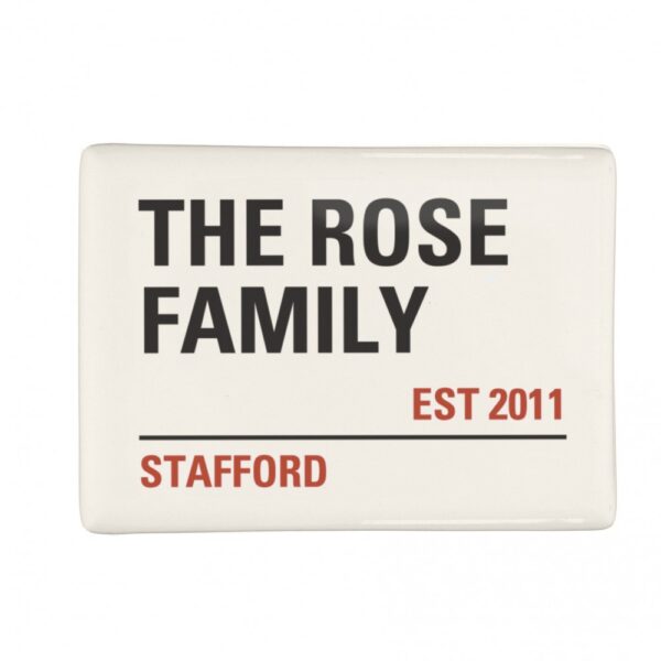Personalised London Street Sign Fridge Magnet - Image 2