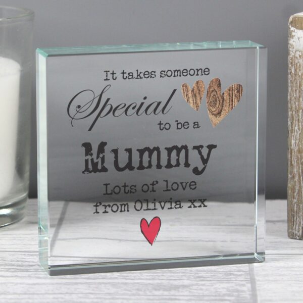 Personalised Someone Special Large Crystal Token