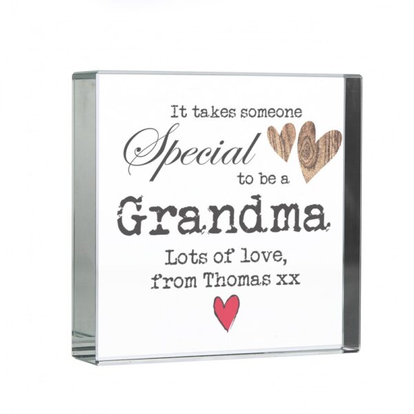 Personalised Someone Special Large Crystal Token - Image 2