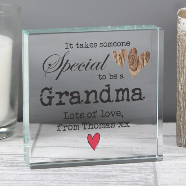 Personalised Someone Special Large Crystal Token - Image 3