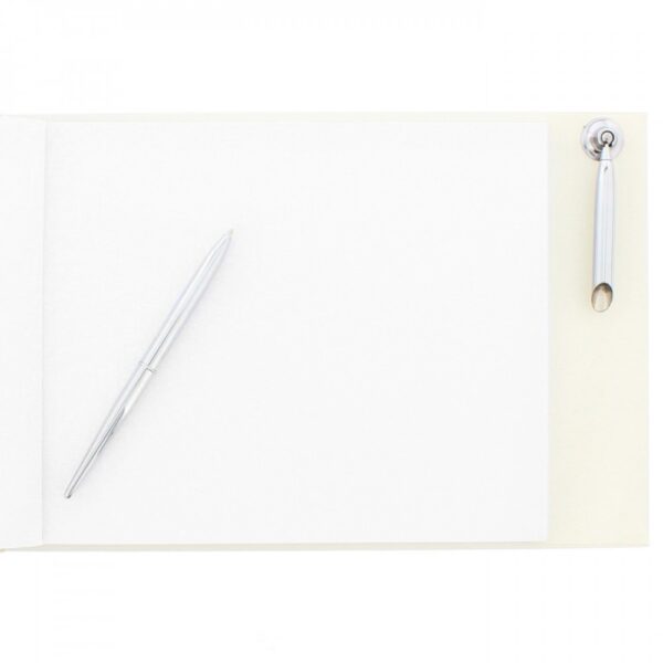 Personalised Greatest Adventure Wedding Hardback Guest Book & Pen - Image 3