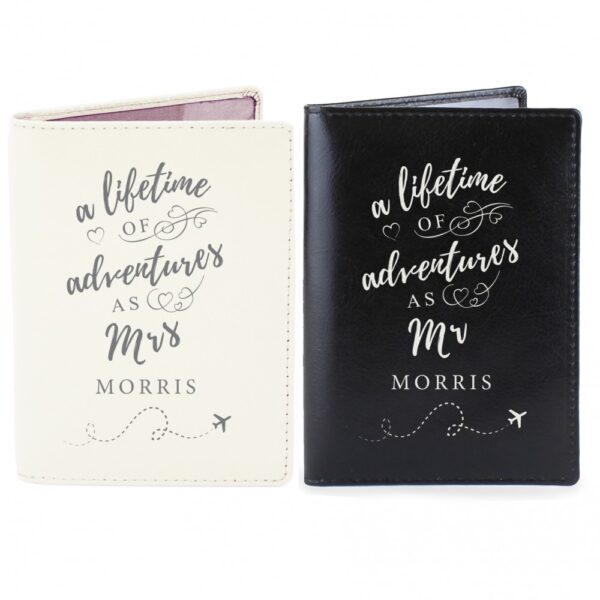 Personalised Lifetime of Adventures Couples Passports - Image 2