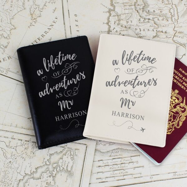 Personalised Lifetime of Adventures Couples Passports - Image 5